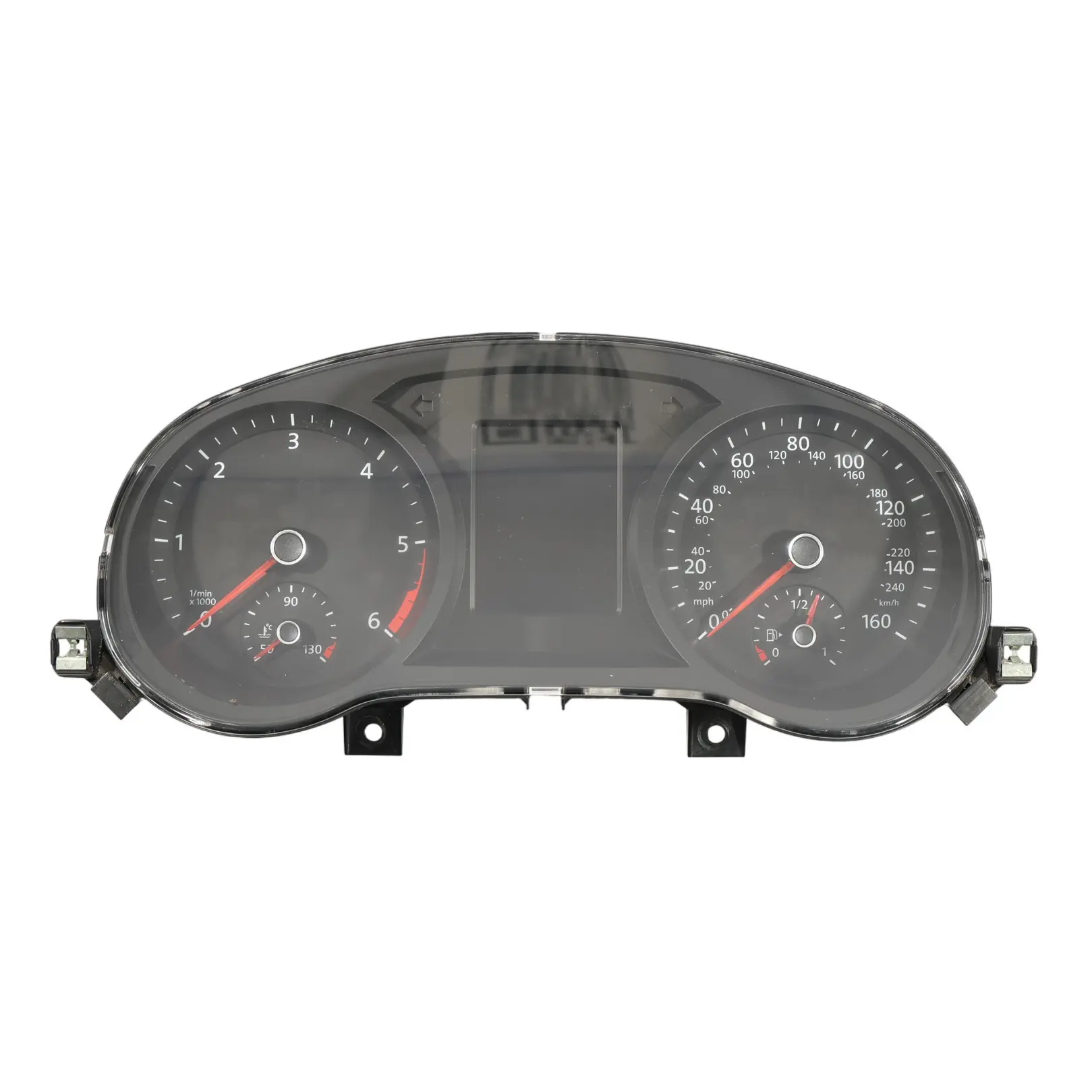 Volkswagen Jetta A6 Diesel Manual Instrument Cluster Speedometer 5C6920984B