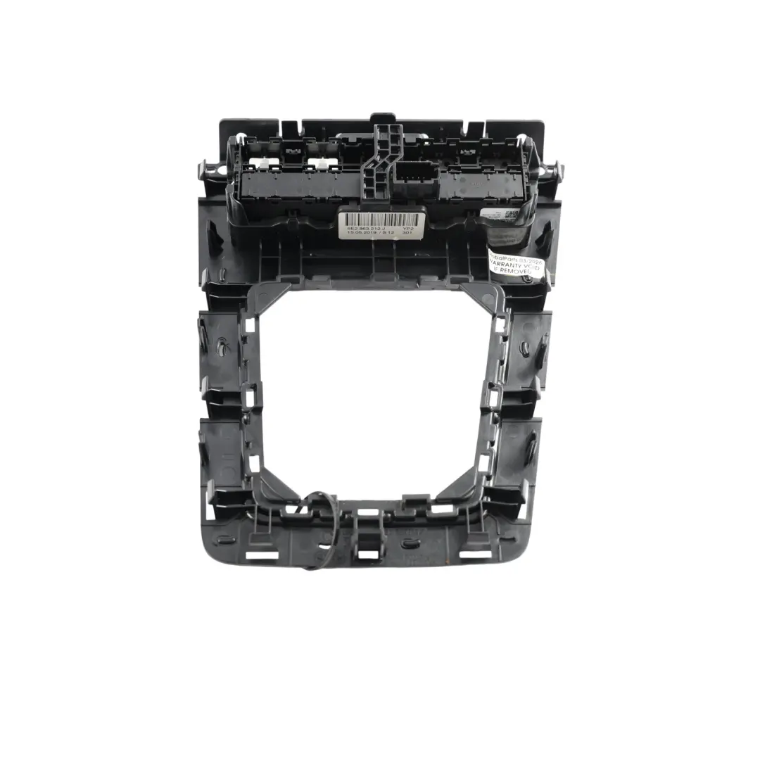 Skoda Octavia Mk3 Gear Lever Cover Surround Panel Switches 5E2863212B - SKU RHD-5E2863212J - Part number 5E2863212J