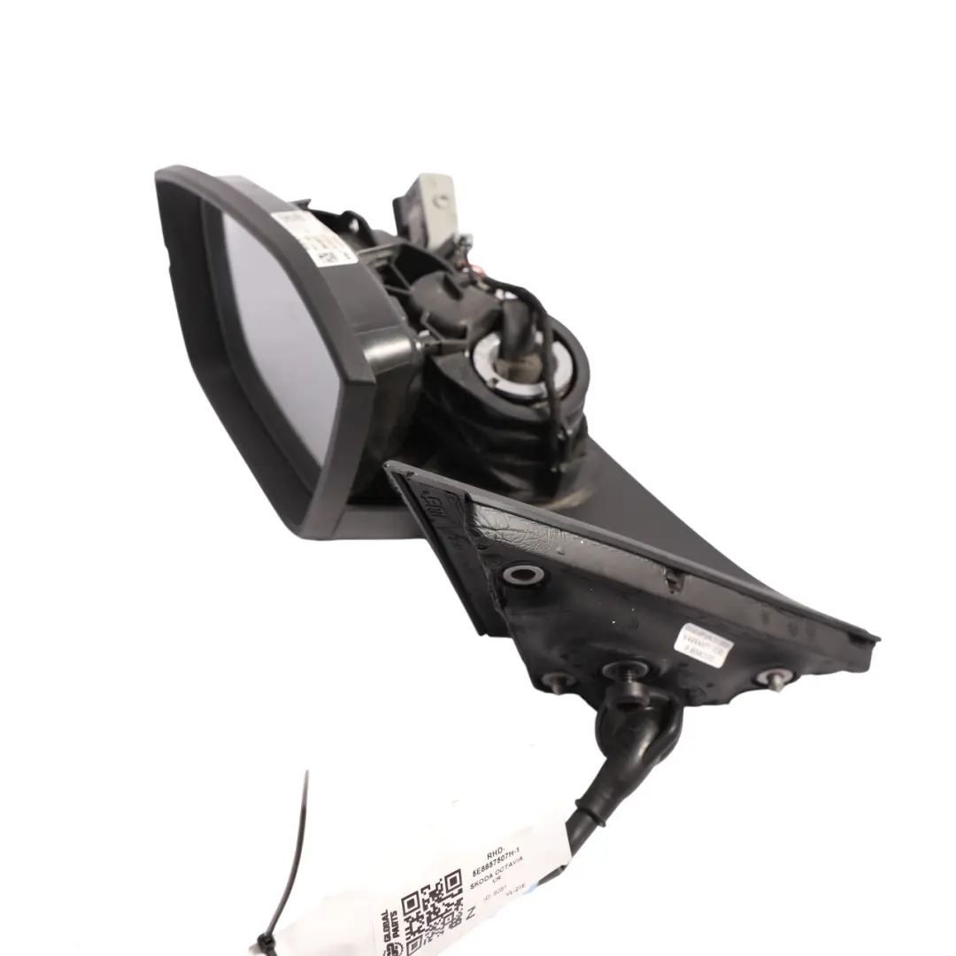Skoda Octavia Mk4 Door Wing Mirror Power Fold Auto Dimming Left N/S - SKU RHD-5E8857507H-1 - Part number 5E8857507H