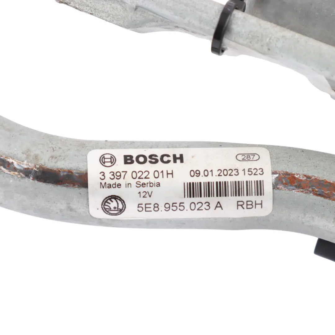 Skoda Octavia Mk4 Windscreen Wiper Motor Mechanism Linkage - SKU RHD-5E8955023A - Part number 5E8955023A