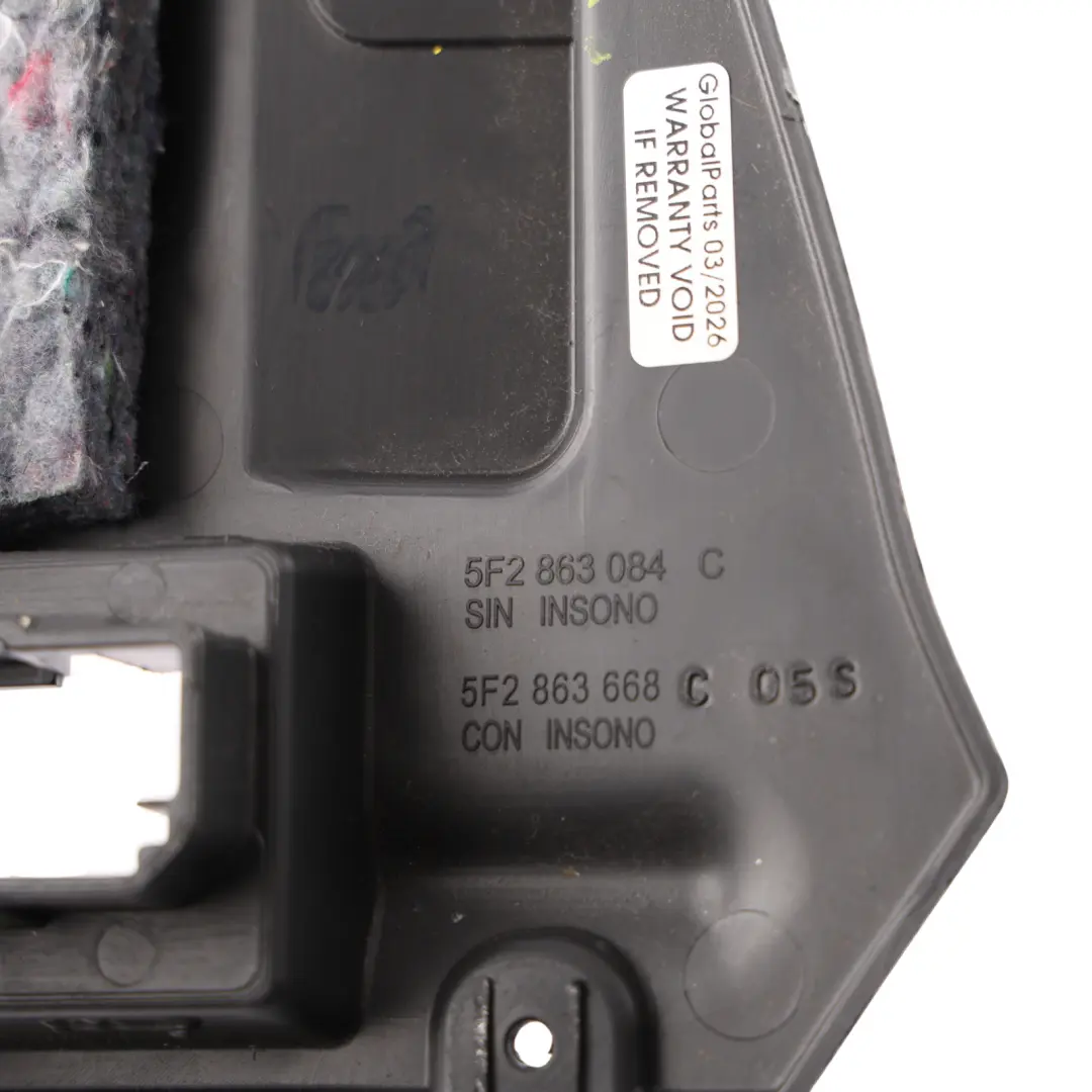 Seat Leon Mk3 5F Dashboard Cover OBD Panel Right O/S Panel Trim - SKU RHD-5F2863084C - Part number 5F2863084C