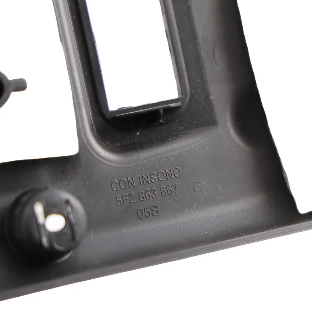 Seat Leon Mk3 5F Under Steering Wheel Cover Trim Panel Black - SKU RHD-5F2863667C - Part number 5F2863667C