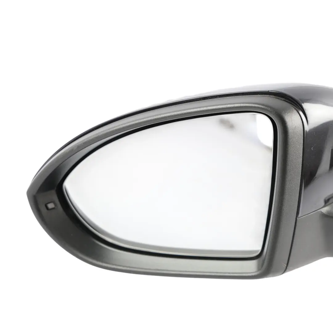 VW Golf MK 7 VII Side Wing Mirror Passenger Black Pearl C9X Left N/S - SKU RHD-5G2857507DN-DBL - Part number 5G2857507DN