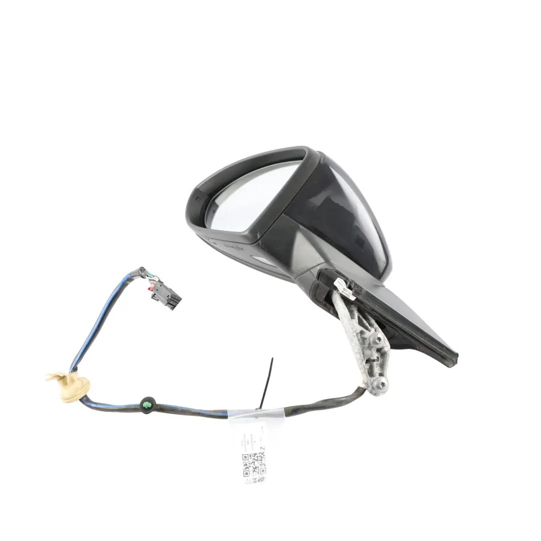 VW Golf MK 7 VII Side Wing Mirror Passenger Black Pearl C9X Left N/S - SKU RHD-5G2857507DN-DBL - Part number 5G2857507DN