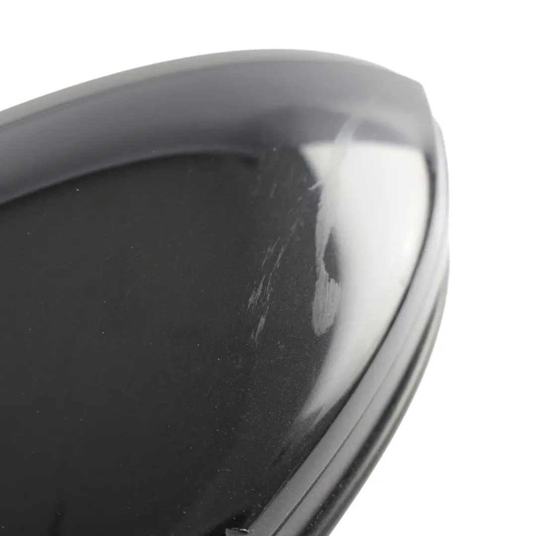 VW Golf MK 7 VII Side Wing Mirror Passenger Black Pearl C9X Left N/S - SKU RHD-5G2857507DN-DBL - Part number 5G2857507DN
