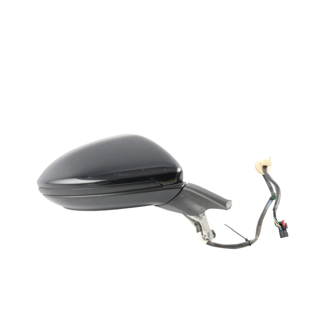 5G Exterior Wing Mirror Right O/S Deep Black Pearl C9X to VW Golf Mk7 with Part number 5G2857508BG VW Golf Mk7 5G Exterior Wing Mirror Right O/S Deep Black Pearl C9X - SKU RHD-5G2857508BG-DBL - Part number 5G2857508BG