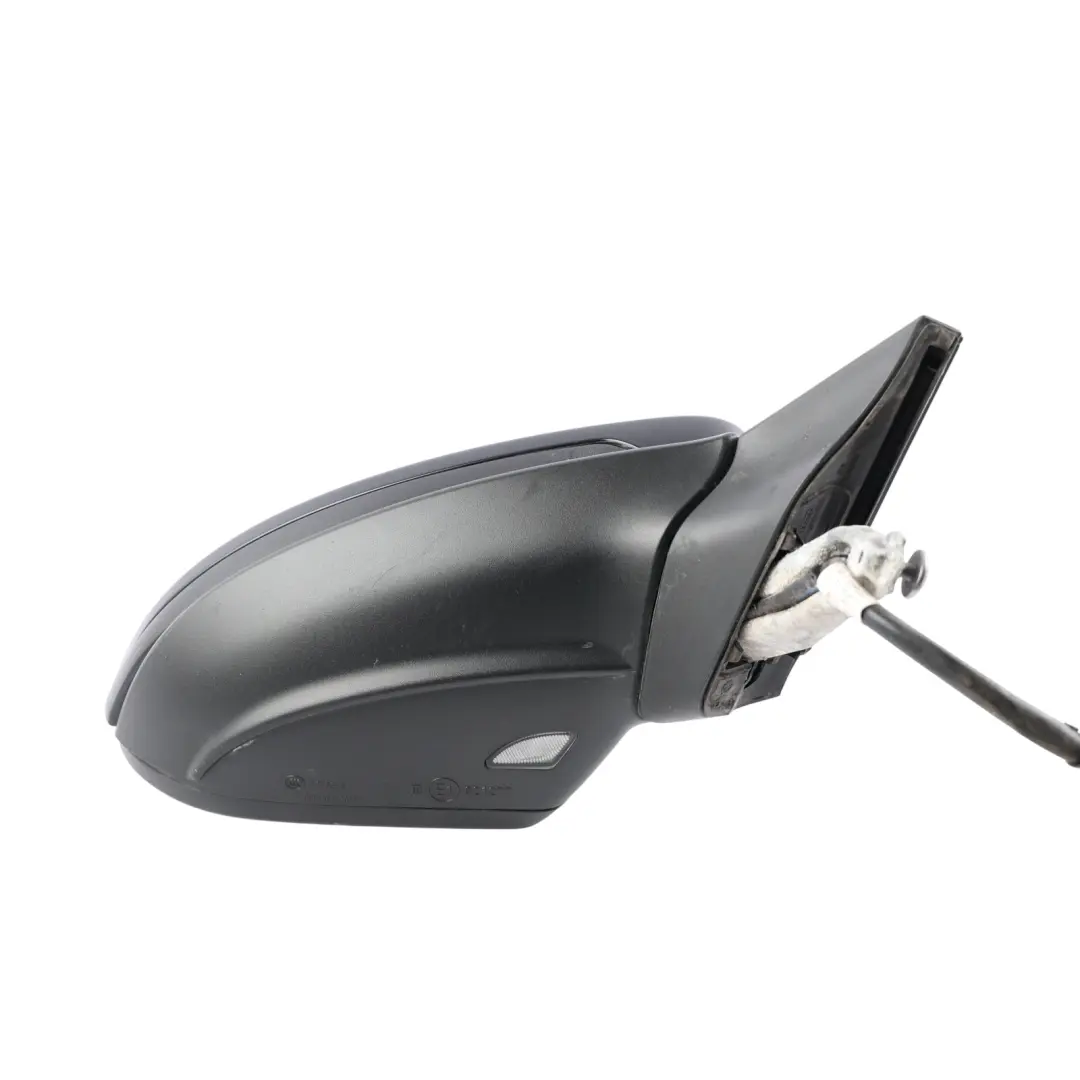 VW Golf Mk7 5G Exterior Wing Mirror Right O/S Deep Black Pearl C9X - SKU RHD-5G2857508BG-DBL - Part number 5G2857508BG