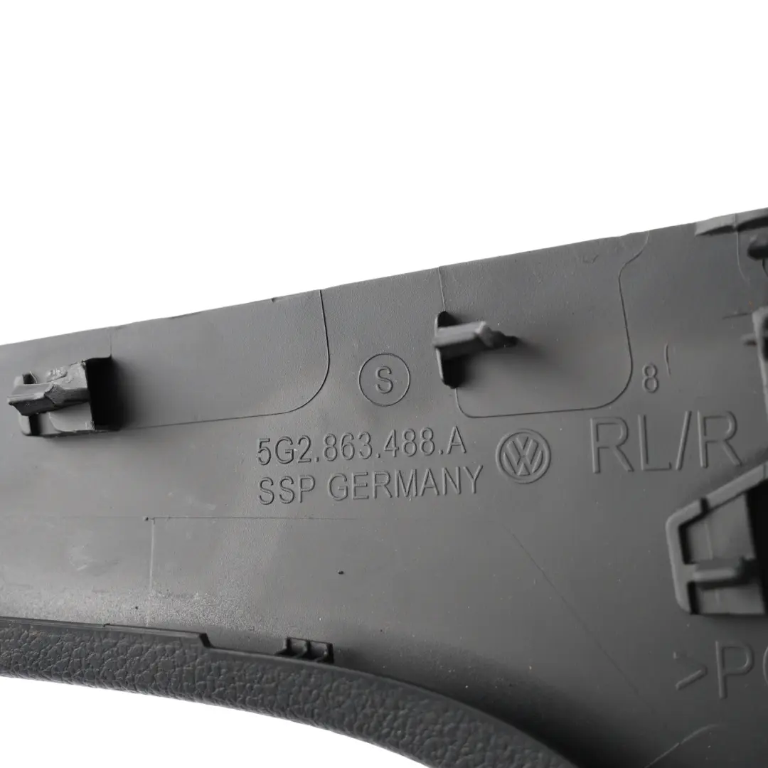 Volkswagen Golf GTI 5G Center Console Side Panel Trim Right O/S - SKU RHD-5G2863488A - Part number 5G2863488A