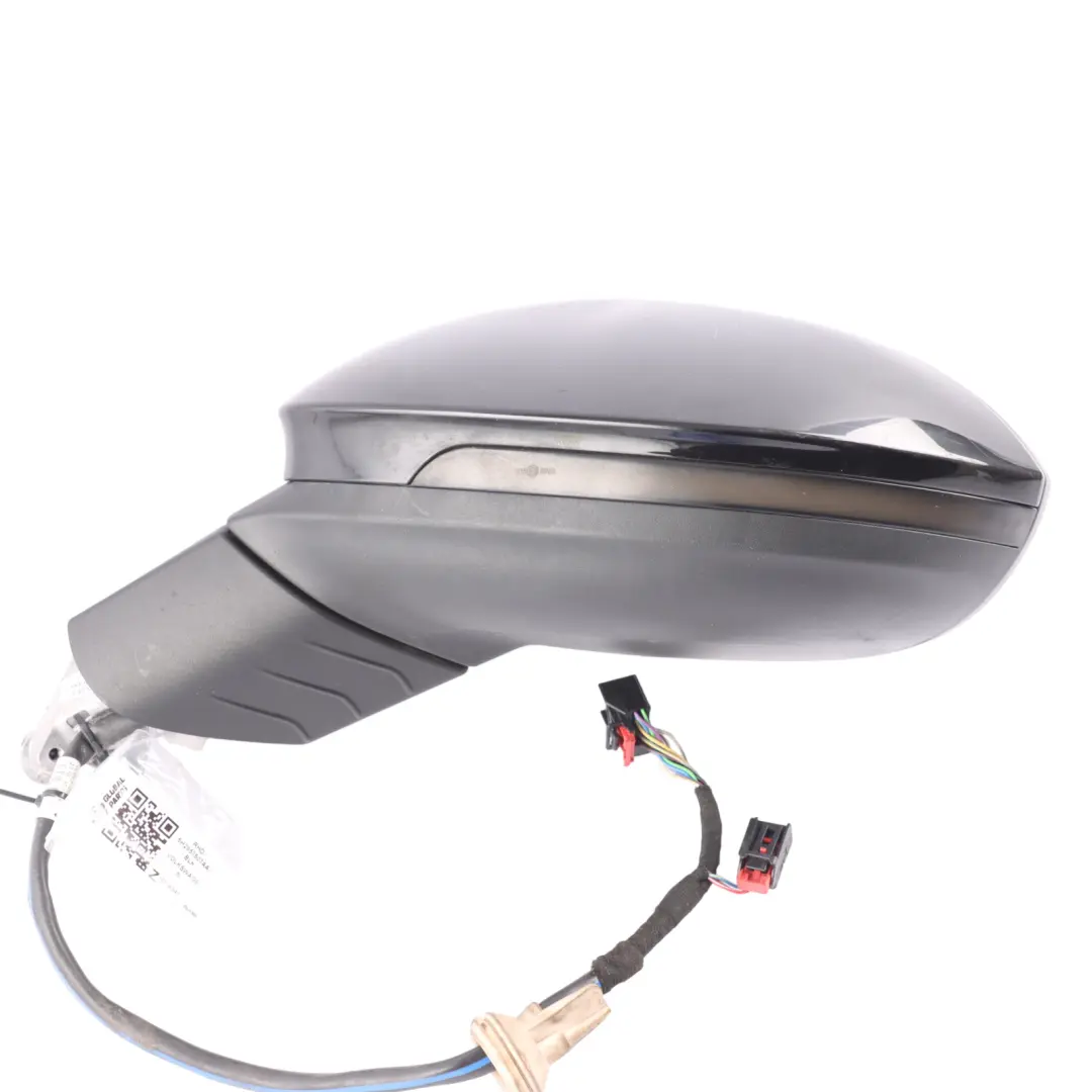 Mk8 Wing Mirror Power Fold Heated Black Left N/S to Volkswagen Golf with Part number 5H2857507AA Volkswagen Golf Mk8 Wing Mirror Power Fold Heated Black Left N/S - SKU RHD-5H2857507AA-BLK - Part number 5H2857507AA