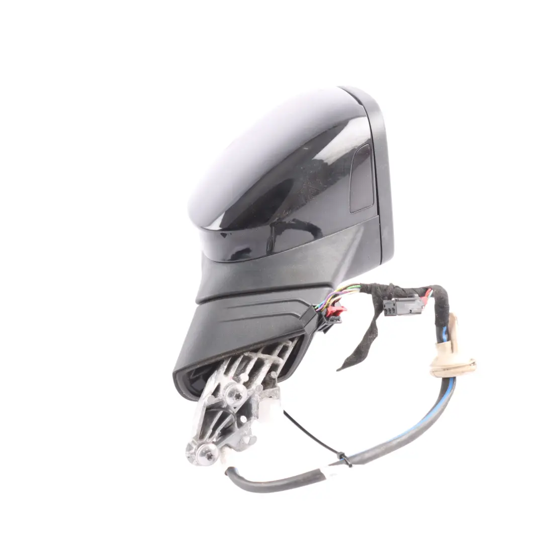 Volkswagen Golf Mk8 Wing Mirror Power Fold Heated Black Right O/S - SKU RHD-5H2857508T-BLK - Part number 5H2857508T