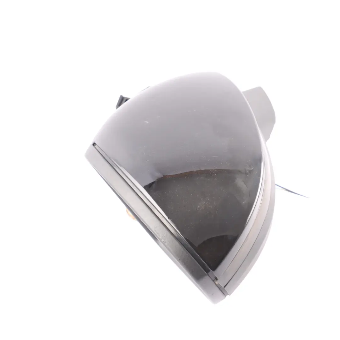 Volkswagen Golf Mk8 Wing Mirror Power Fold Heated Black Right O/S - SKU RHD-5H2857508T-BLK - Part number 5H2857508T