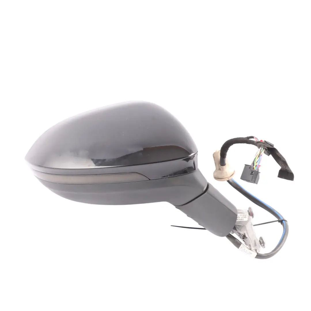 Mk8 Wing Mirror Power Fold Heated Black Right O/S to Volkswagen Golf with Part number 5H2857508T Volkswagen Golf Mk8 Wing Mirror Power Fold Heated Black Right O/S - SKU RHD-5H2857508T-BLK - Part number 5H2857508T