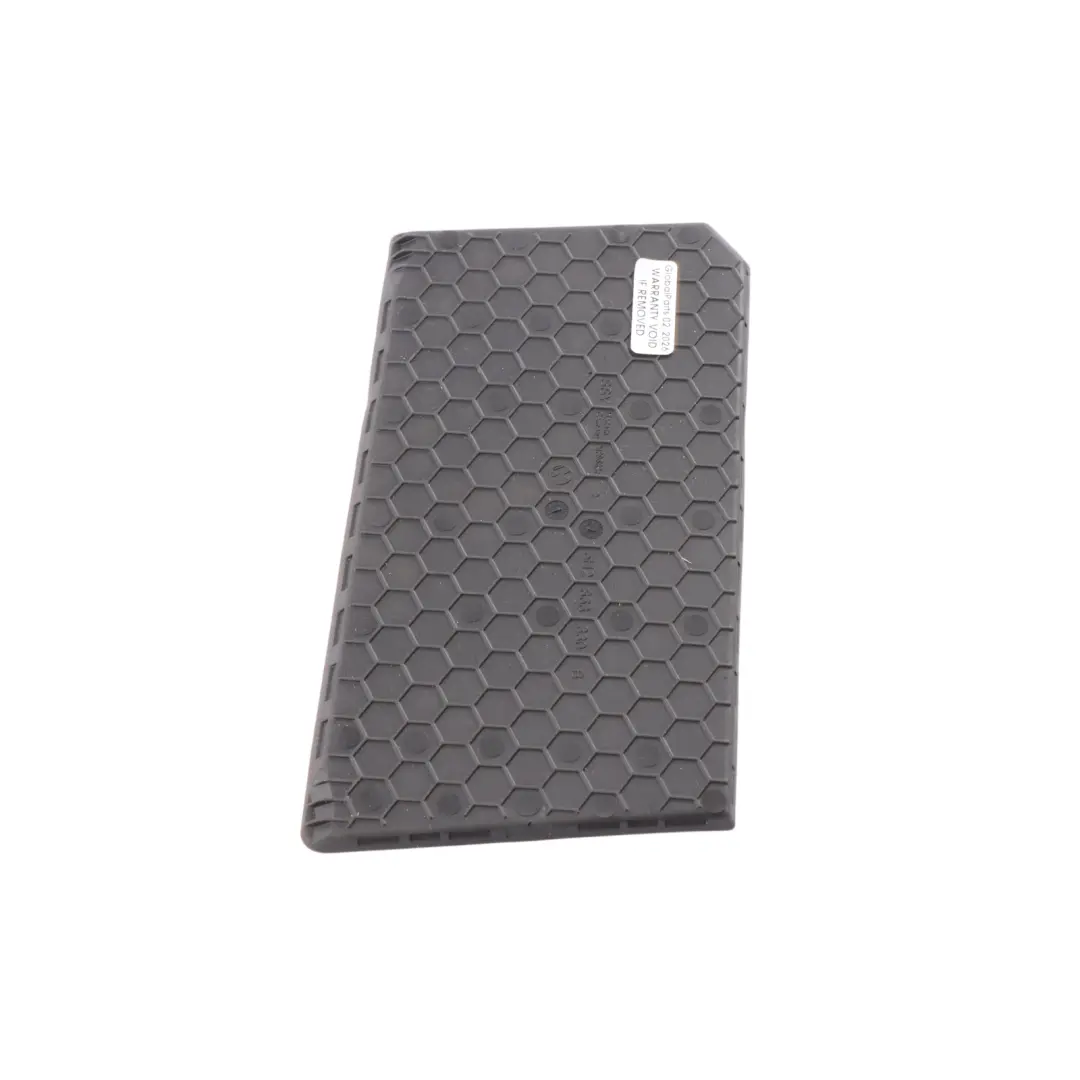 Volkswagen Golf Mk8 Wireless Charger Rubber Insert Tray Cover Black - SKU RHD-5H2863330B - Part number 5H2863330B