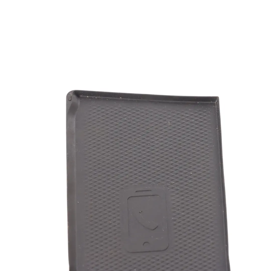 Volkswagen Golf Mk8 Wireless Charger Rubber Insert Tray Cover Black - SKU RHD-5H2863330B - Part number 5H2863330B