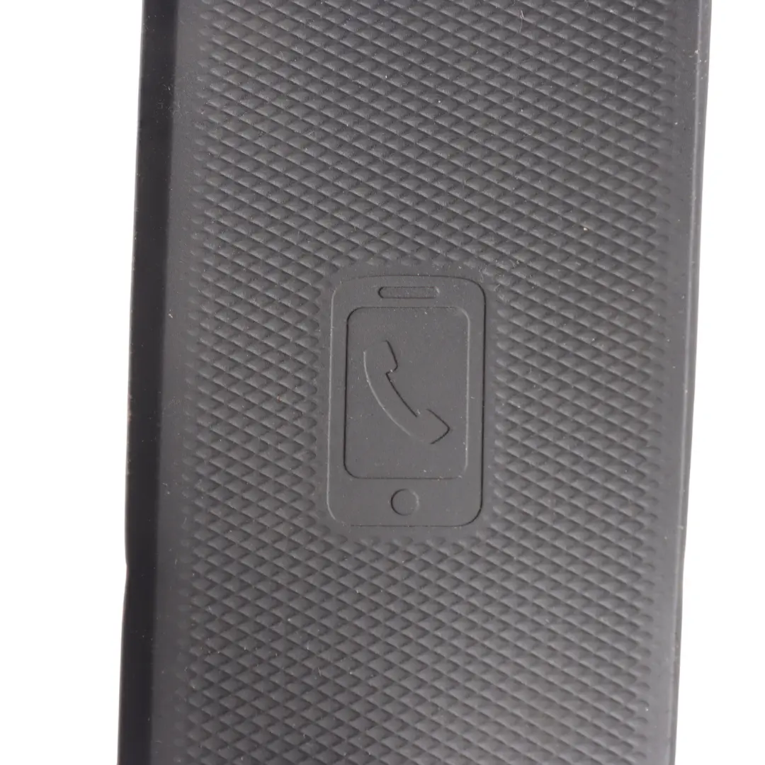 Volkswagen Golf Mk8 Wireless Charger Rubber Insert Tray Cover Black - SKU RHD-5H2863330B - Part number 5H2863330B