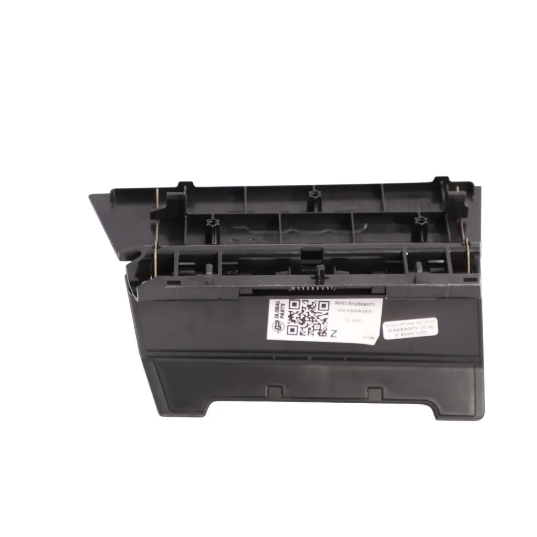 Volkswagen Golf Mk8 Centre Console Storage Compartment Cover Black - SKU RHD-5H2864571 - Part number 5H2864571