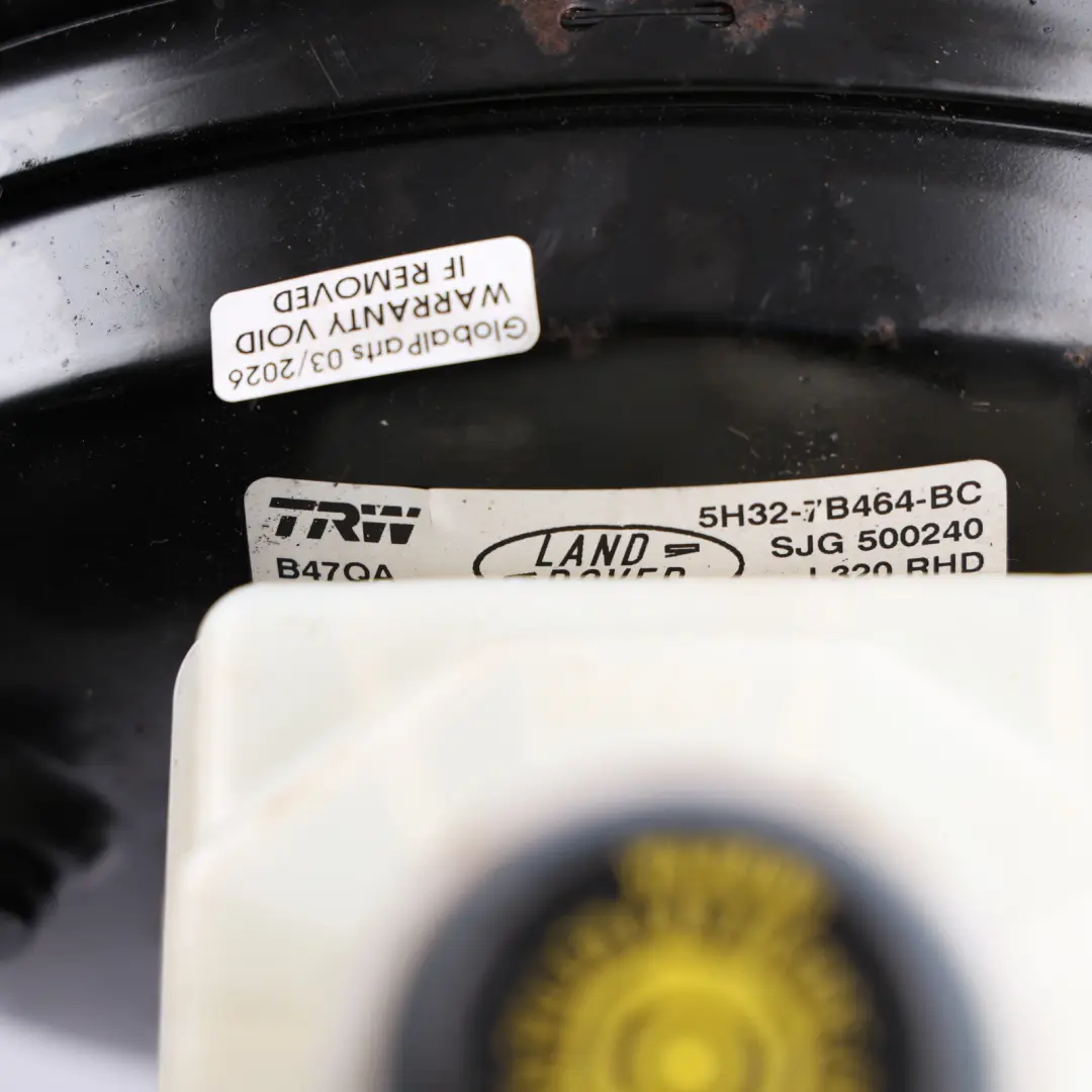 Brake Servo Master Cylinder Brake Booster Unit to Land Rover L319 with Part number 5H32-7B464-BC Land Rover L319 Brake Servo Master Cylinder Brake Booster Unit - SKU RHD-5H32-7B464-BC - Part number 5H32-7B464-BC