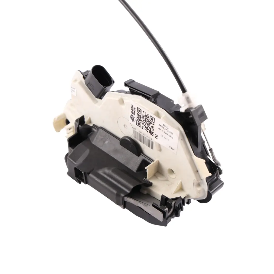 Volkswagen Scirocco Mk3 Front Door Lock Latch Mechanism Right O/S - SKU RHD-5N2837016M - Part number 5N2837016M