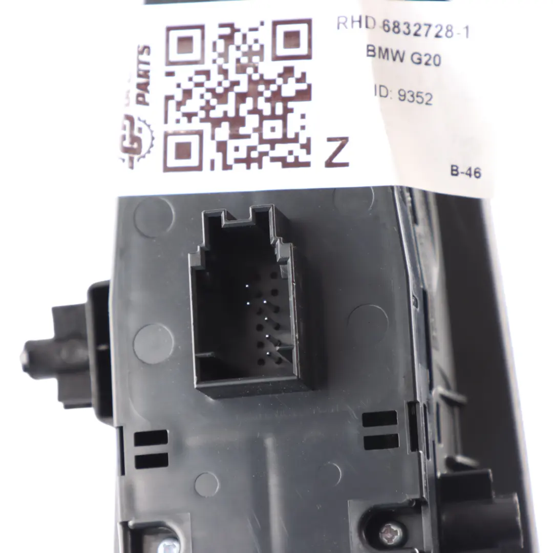 Door Window Lifter Control Switch Panel Driver Side to BMW G20 G30 with Part number 6832728 BMW G20 G30 Door Window Lifter Control Switch Panel Driver Side - SKU RHD-6832728-1 - Part number 6832728