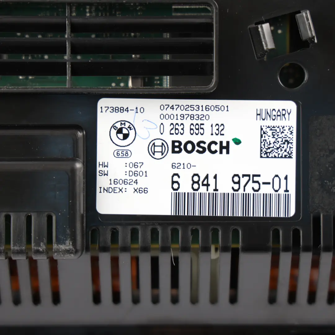 BMW F07 F10 F12 LCI Speedometer Instrument Cluster - SKU RHD-6841975 - Part number 6841975