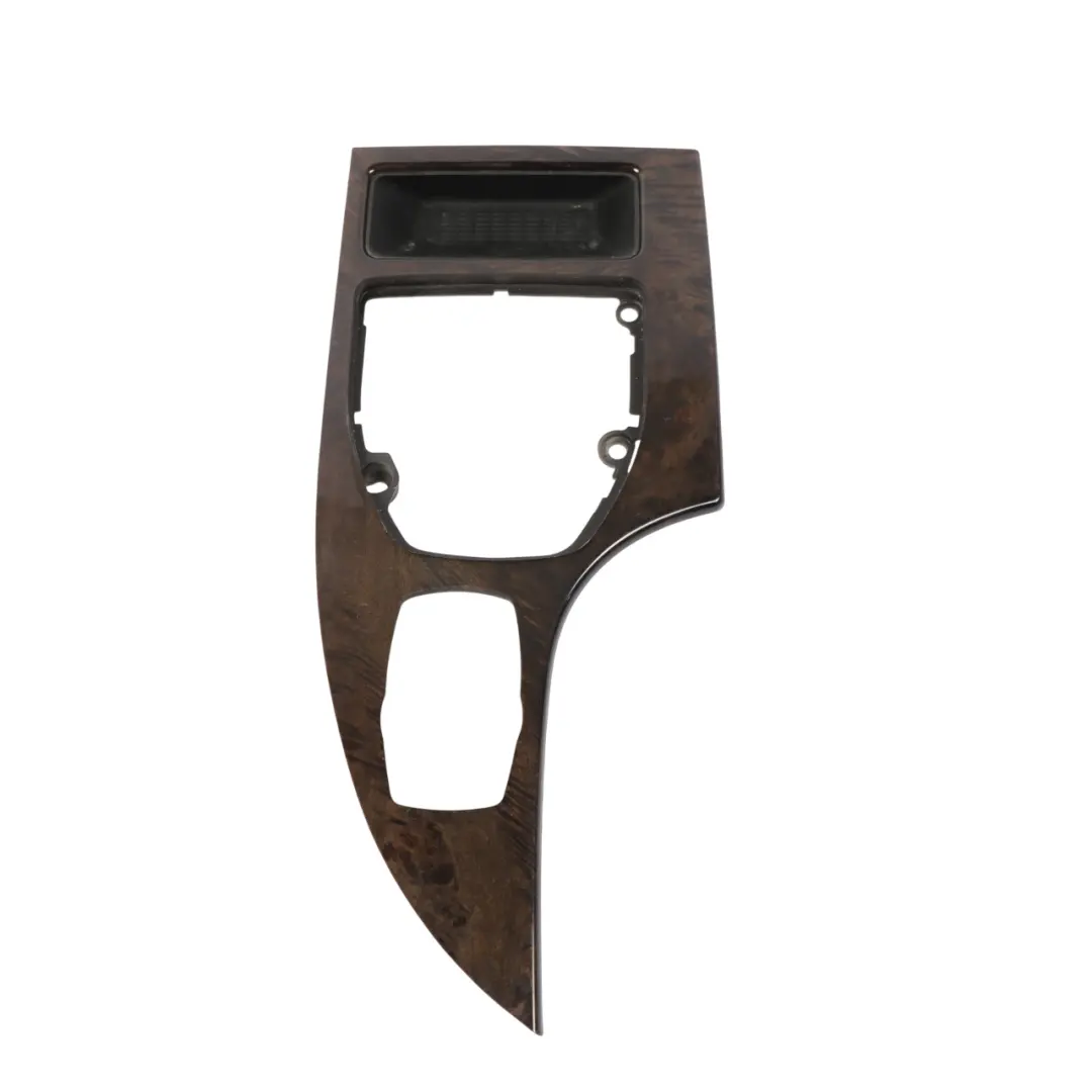 BMW 5 E60 E61 LCI Set Decor Strip Dash Interior Trim Cover Dark Wood Dunkel - SKU rhd-6974722-1 - Part number 6974722