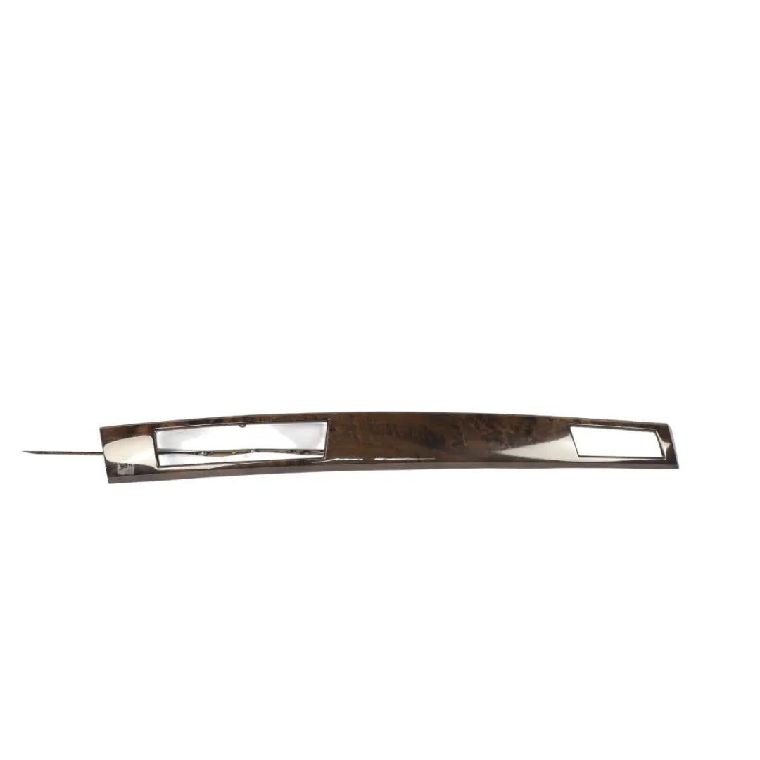 BMW 5 E60 E61 LCI Set Decor Strip Dash Interior Trim Cover Dark Wood Dunkel - SKU rhd-6974722-1 - Part number 6974722
