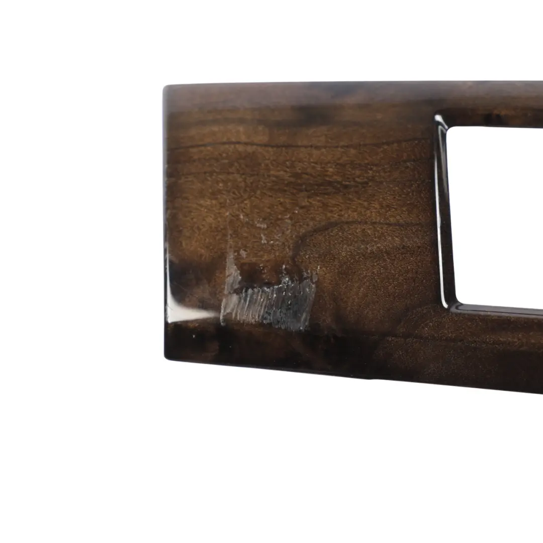 BMW 5 E60 E61 LCI Set Decor Strip Dash Interior Trim Cover Dark Wood Dunkel - SKU rhd-6974722-1 - Part number 6974722