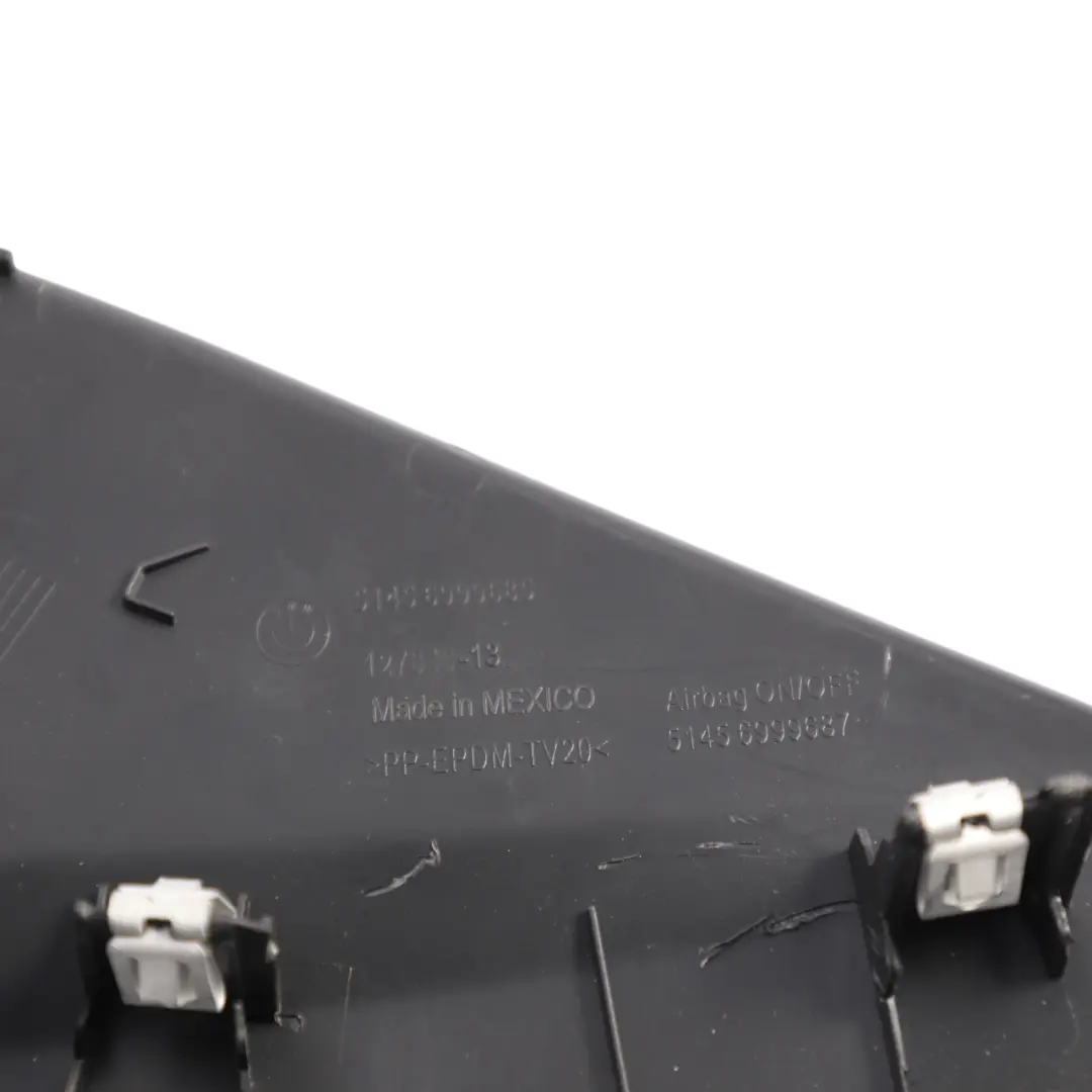 Dashboard Side Cover Trim Panel Black Left N/S to BMW G20 G21 M3 G80 G81 with Part number 6999685 BMW G20 G21 M3 G80 G81 Dashboard Side Cover Trim Panel Black Left N/S - SKU RHD-6999685 - Part number 6999685