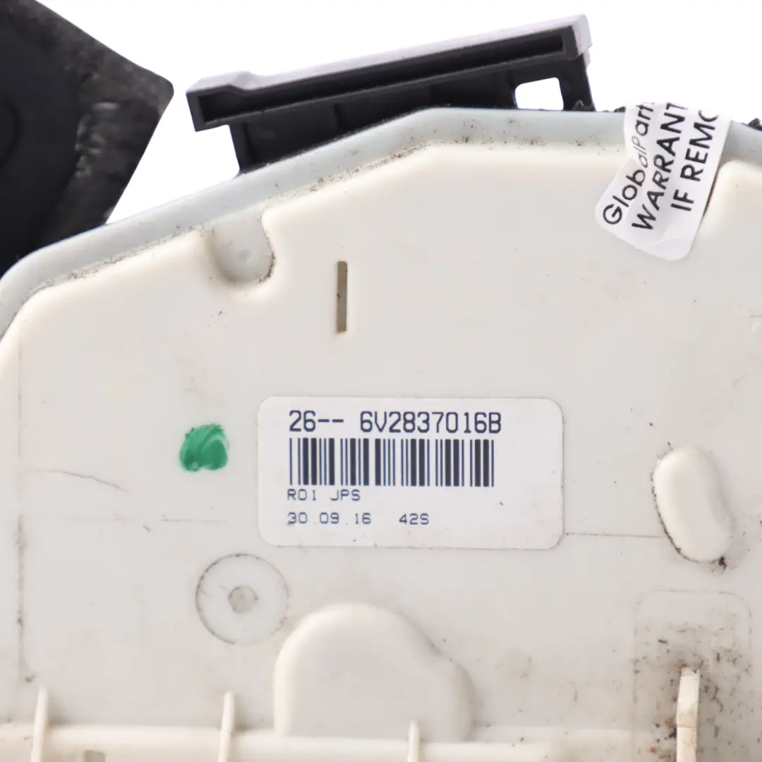 Skoda Superb Mk3 3V Front Door Lock Latch Catch Mechanism Right O/S - SKU RHD-6V2837016B - Part number 6V2837016B