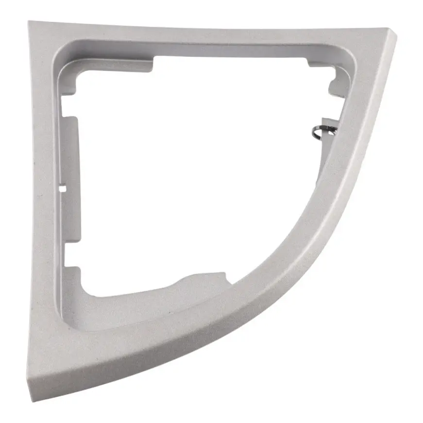 Shifting Decor Silver Light Titan to BMW 1 Series E81 E87 LCI Cover Gear with Part number 7129144 BMW 1 Series E81 E87 LCI Cover Gear Shifting Decor Silver Light Titan - SKU RHD-7129144 - Part number 7129144