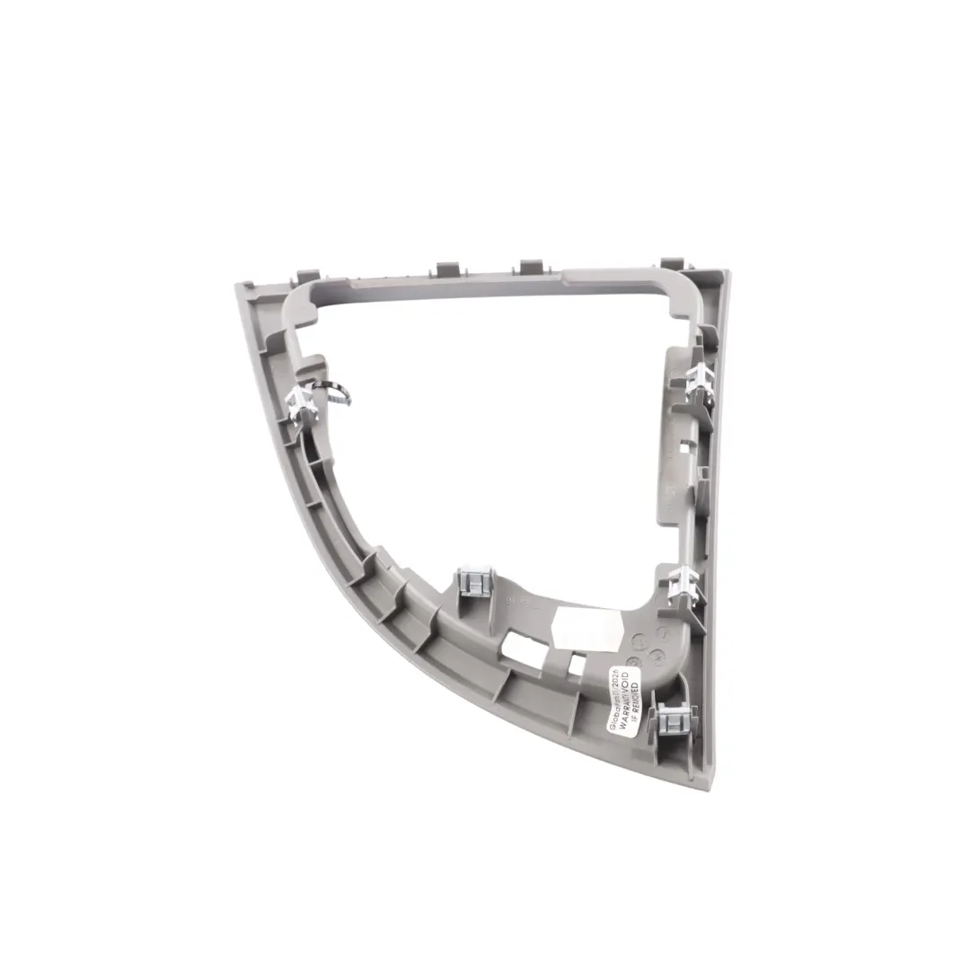 Shifting Decor Silver Light Titan to BMW 1 Series E81 E87 LCI Cover Gear with Part number 7129144 BMW 1 Series E81 E87 LCI Cover Gear Shifting Decor Silver Light Titan - SKU RHD-7129144 - Part number 7129144