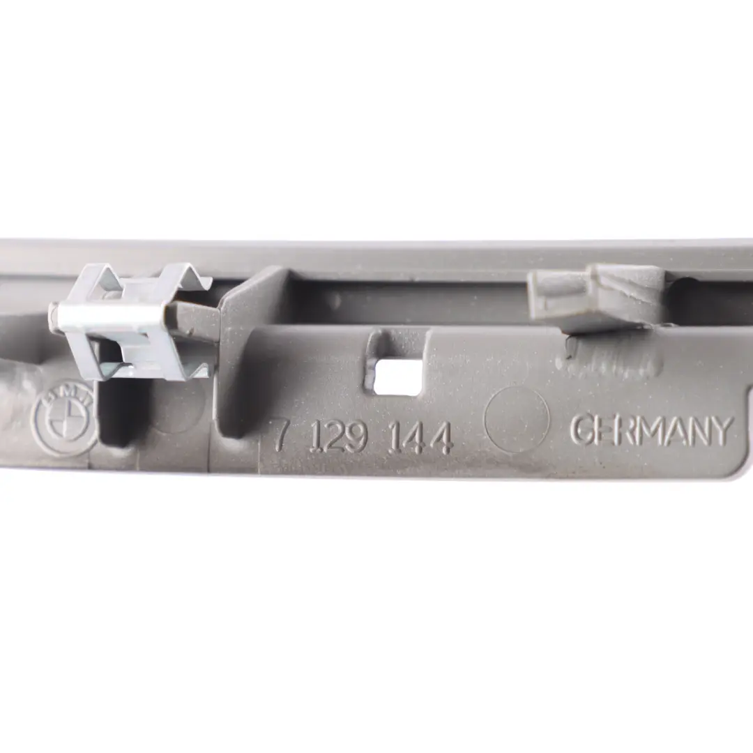 BMW 1 Series E81 E87 LCI Cover Gear Shifting Decor Silver Light Titan - SKU RHD-7129144 - Part number 7129144