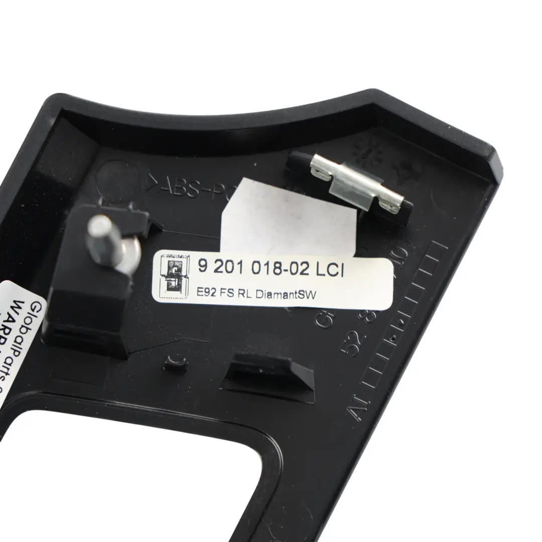 Decorative Strip Dashboard Front Right O/S Black to BMW E90 E91 with Part number 7132848 BMW E90 E91 Decorative Strip Dashboard Front Right O/S Black - SKU RHD-7132848-15 - Part number 7132848