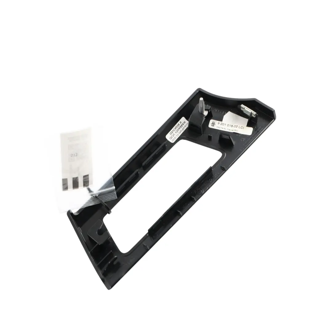 BMW E90 E91 Decorative Strip Dashboard Front Right O/S Black - SKU RHD-7132848-15 - Part number 7132848