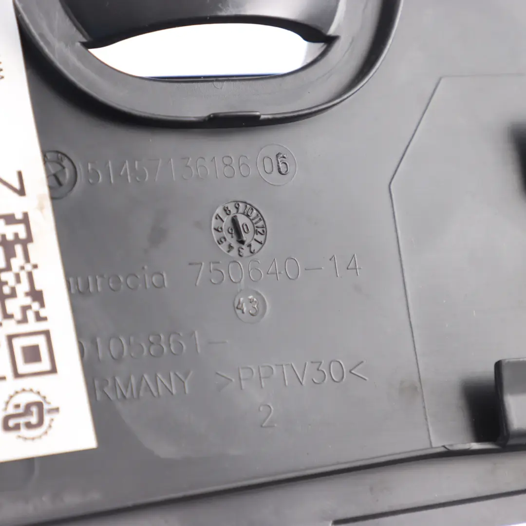 BMW E87 Glove Box Flap Cover Power Distribution Box - SKU RHD-7136186-1 - Part number 7136186