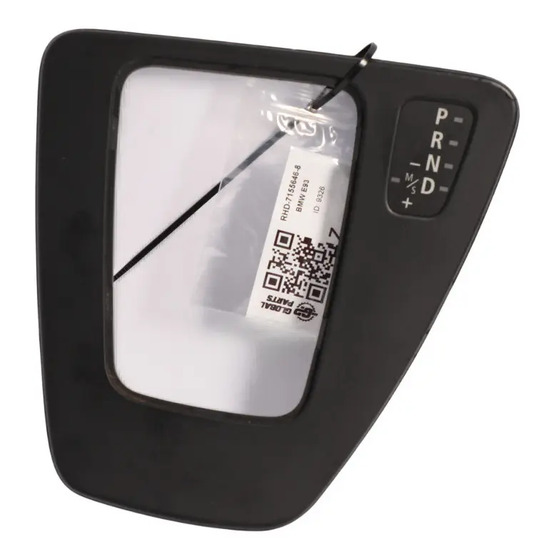 BMW E90 E91 E92 LCI Gear Selector Selecting Lever Surround Cover Black - SKU RHD-7155646-8 - Part number 7155646