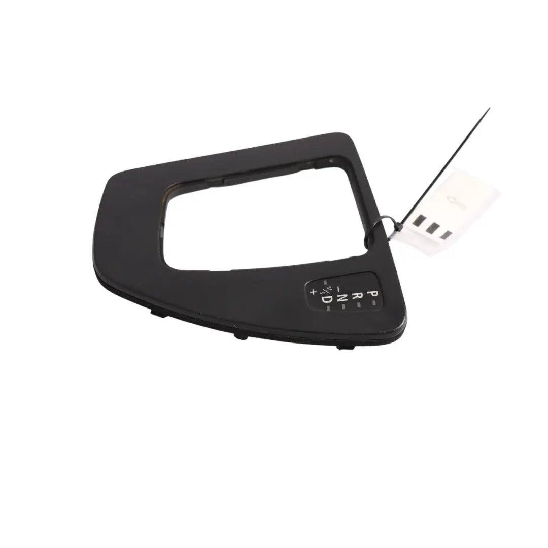 BMW E90 E91 E92 LCI Gear Selector Selecting Lever Surround Cover Black - SKU RHD-7155646-8 - Part number 7155646