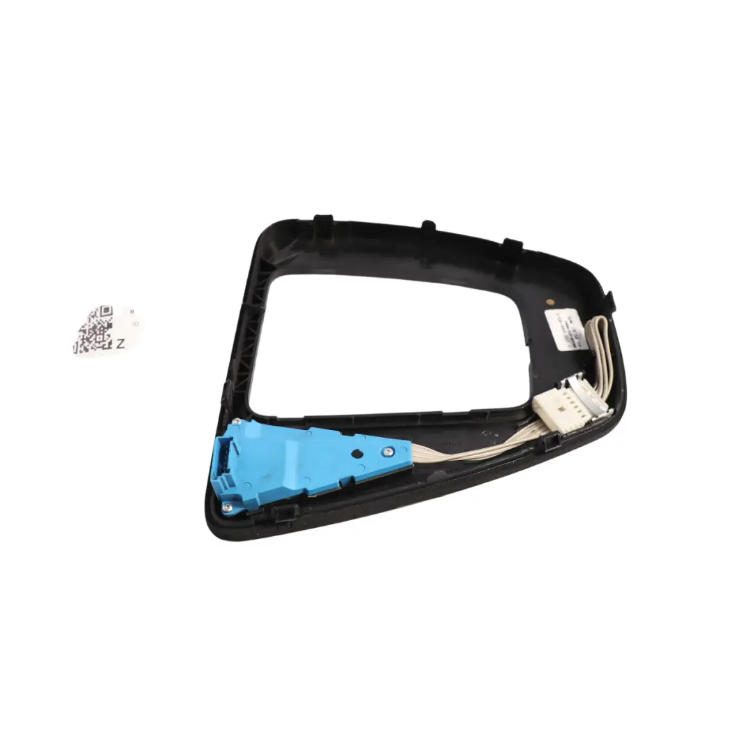 Selector Selecting Lever Surround Cover Black to BMW E90 E91 E92 LCI Gear with Part number 7155646 BMW E90 E91 E92 LCI Gear Selector Selecting Lever Surround Cover Black - SKU RHD-7155646-8 - Part number 7155646