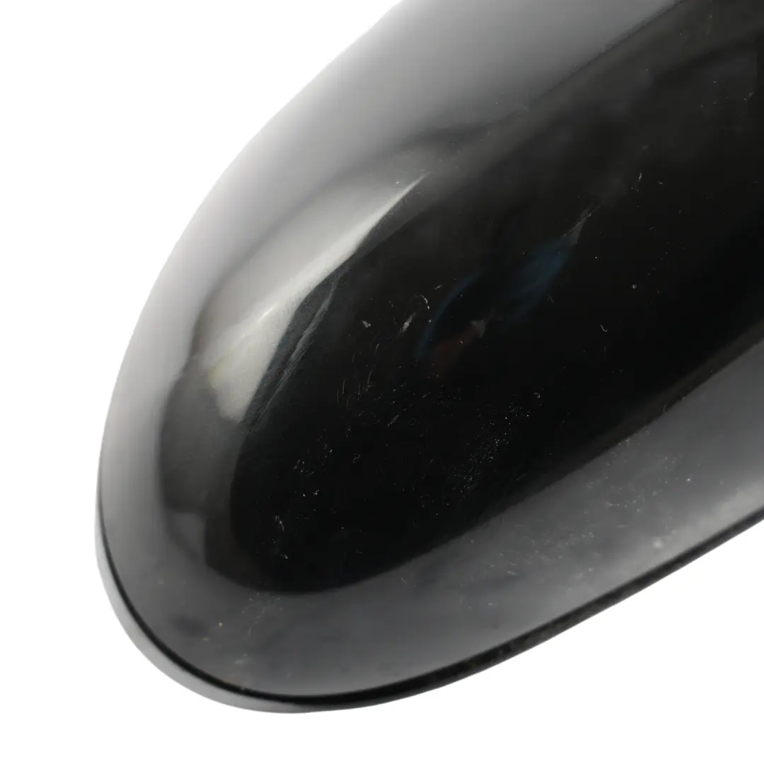 BMW E81 E82 E88 M Sport High Gloss Right Mirror O/S Black Sapphire - SKU RHD-7185308-BS - Part number 7185308