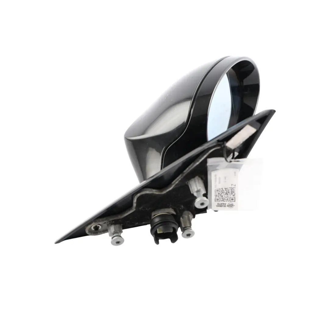 BMW E81 E82 E88 M Sport High Gloss Right Mirror O/S Black Sapphire - SKU RHD-7185308-BS - Part number 7185308