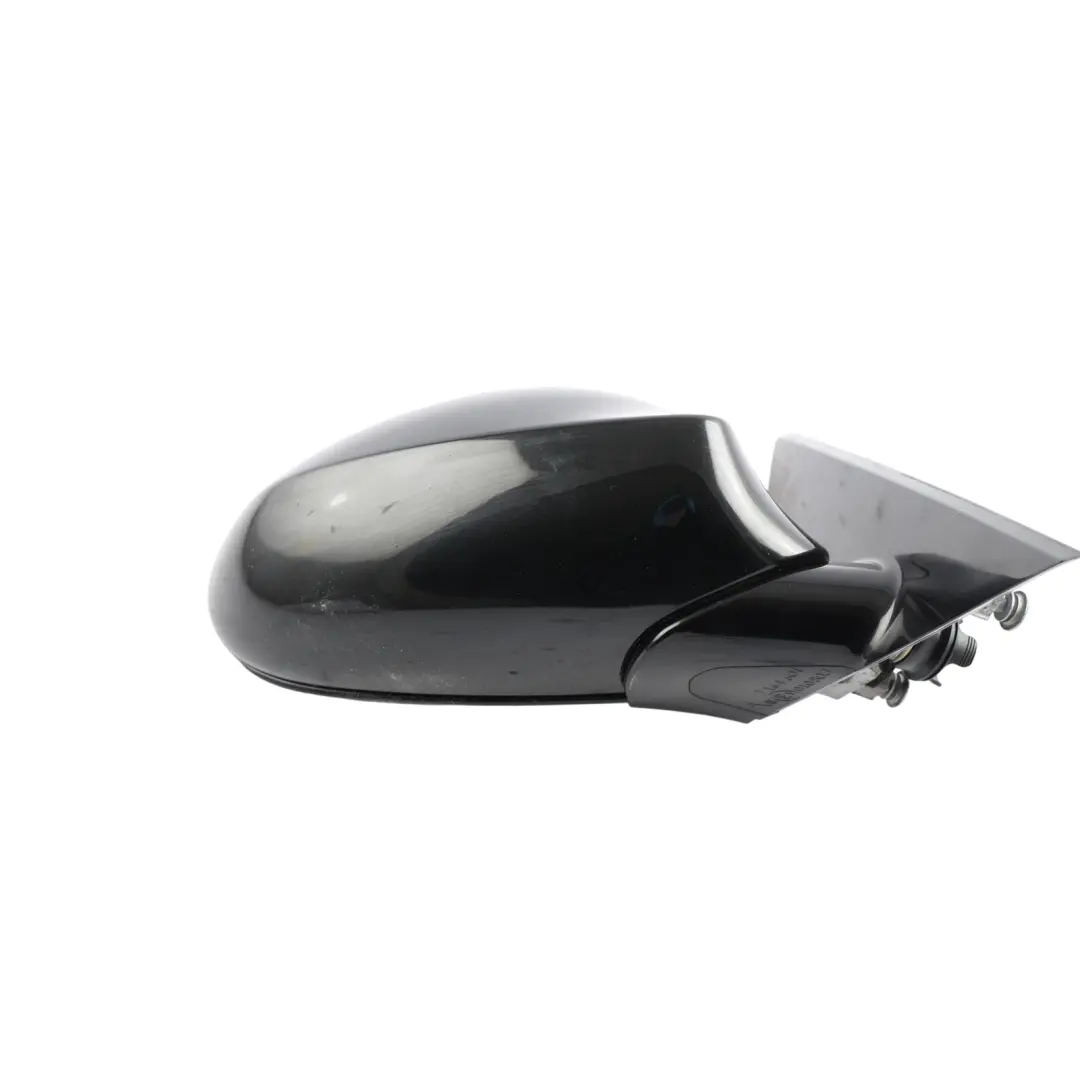 BMW E81 E82 E88 M Sport High Gloss Right Mirror O/S Black Sapphire - SKU RHD-7185308-BS - Part number 7185308