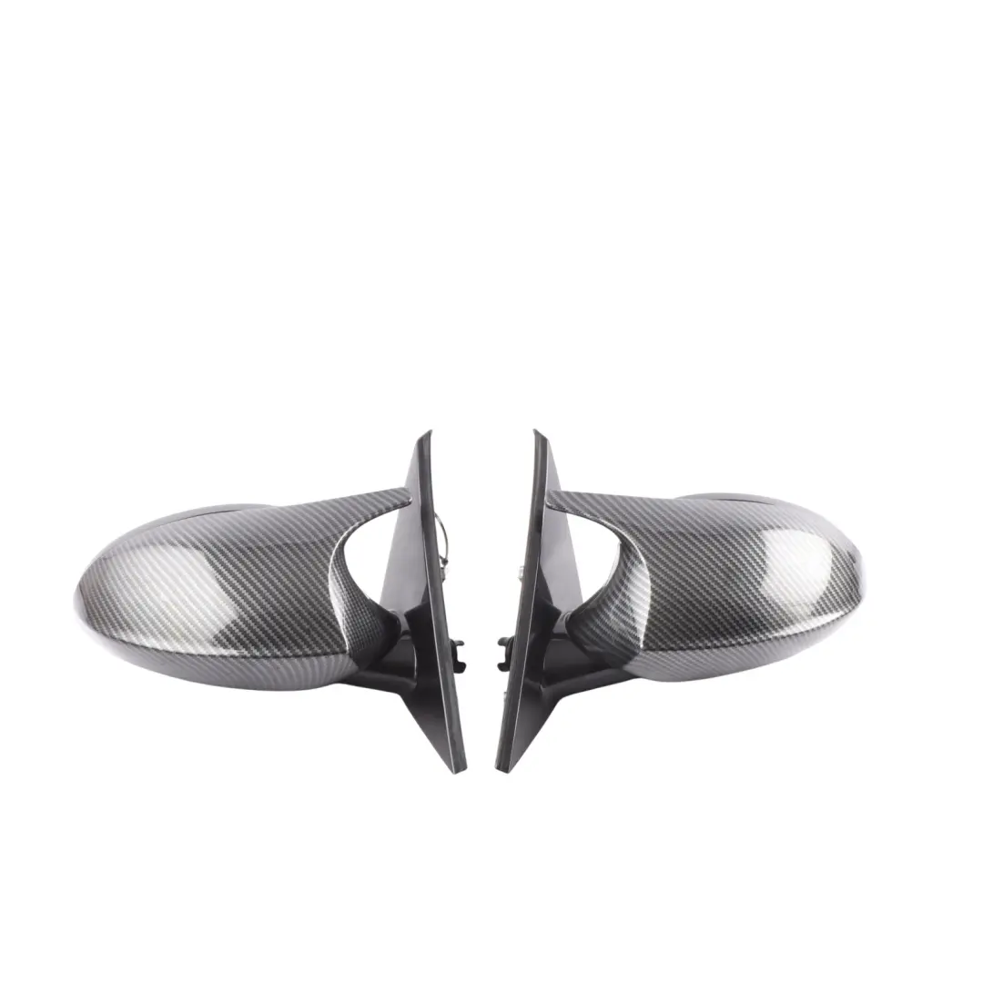 Wing Mirror Base Cover Carbon Power Fold Left Right N/O/S Set to BMW E81 E82 E88 with Part number 7185325 BMW E81 E82 E88 Wing Mirror Base Cover Carbon Power Fold Left Right N/O/S Set - SKU RHD-7185325-3 - Part number 7185325