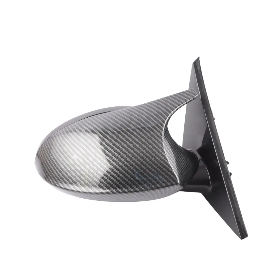 Wing Mirror Base Cover Carbon Power Fold Left Right N/O/S Set to BMW E81 E82 E88 with Part number 7185325 BMW E81 E82 E88 Wing Mirror Base Cover Carbon Power Fold Left Right N/O/S Set - SKU RHD-7185325-3 - Part number 7185325