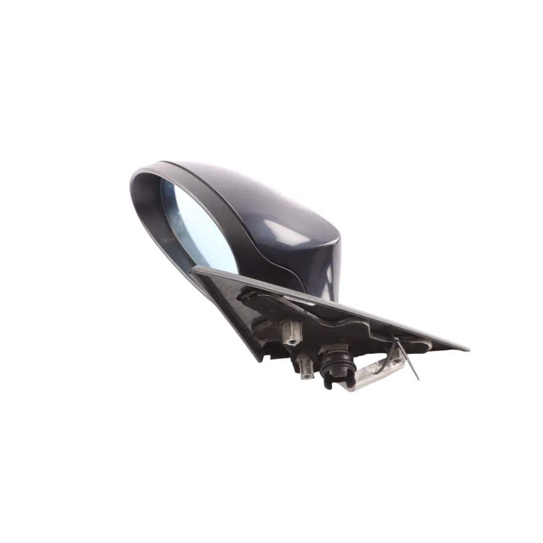 BMW E81 E82 E88 Side Wing Mirror Outside Heated Monacoblau Metallic A35 Left N/S - SKU RHD-7185355-MB1 - Part number 7185355