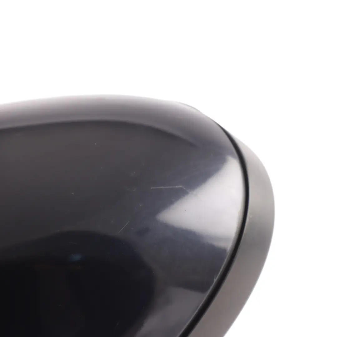 BMW E81 E82 E88 Side View Wing Mirror Heated Right O/S Sparkling Monacoblau-A35 - SKU RHD-7185356-MB - Part number 7185356