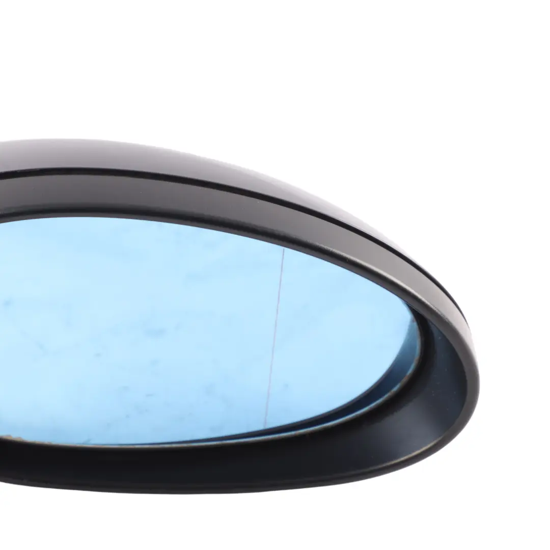 BMW E81 E82 E88 Side View Wing Mirror Heated Right O/S Sparkling Monacoblau-A35 - SKU RHD-7185356-MB - Part number 7185356