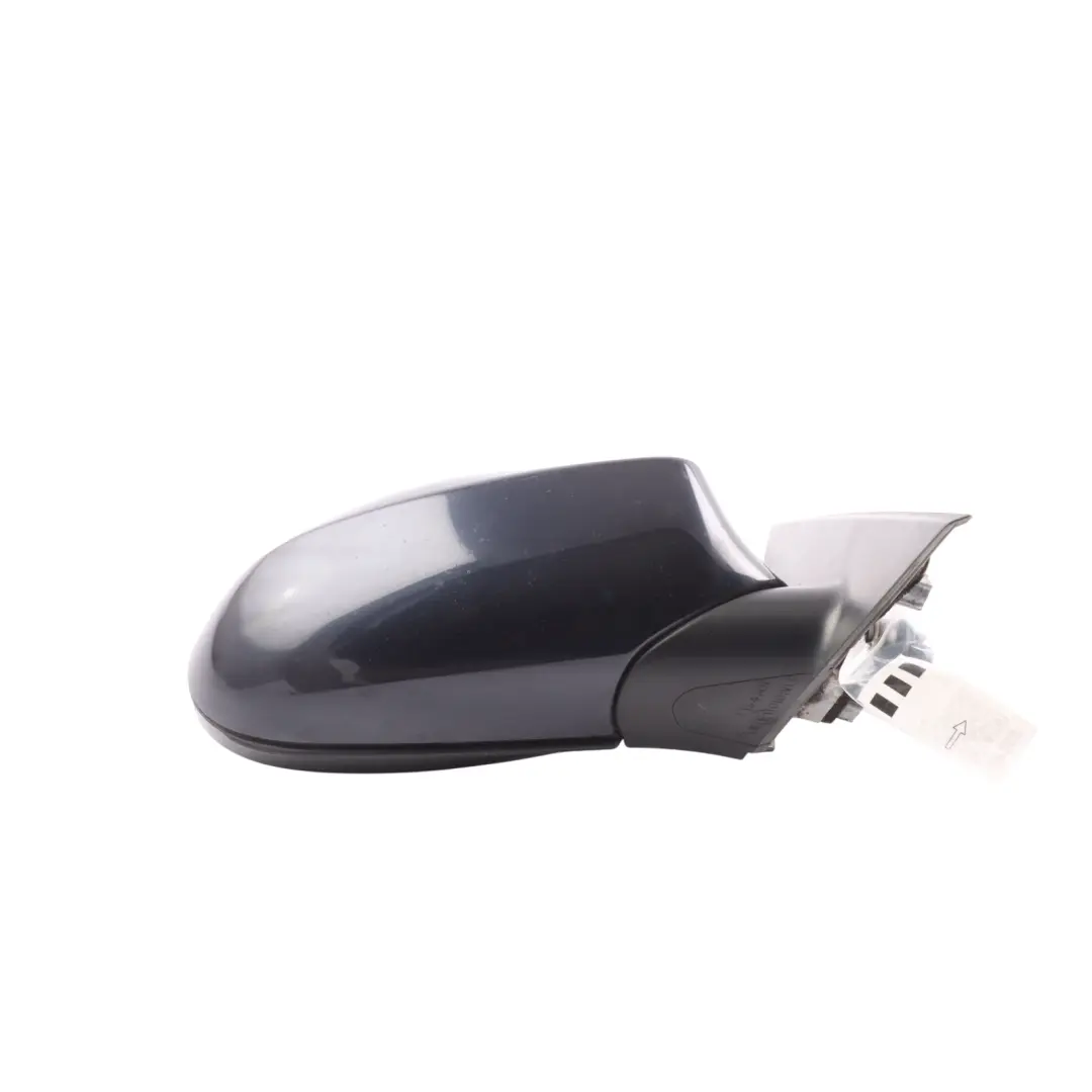 Side View Wing Mirror Heated Right O/S Sparkling Monacoblau-A35 to BMW E81 E82 E88 with Part number 7185356 BMW E81 E82 E88 Side View Wing Mirror Heated Right O/S Sparkling Monacoblau-A35 - SKU RHD-7185356-MB - Part number 7185356