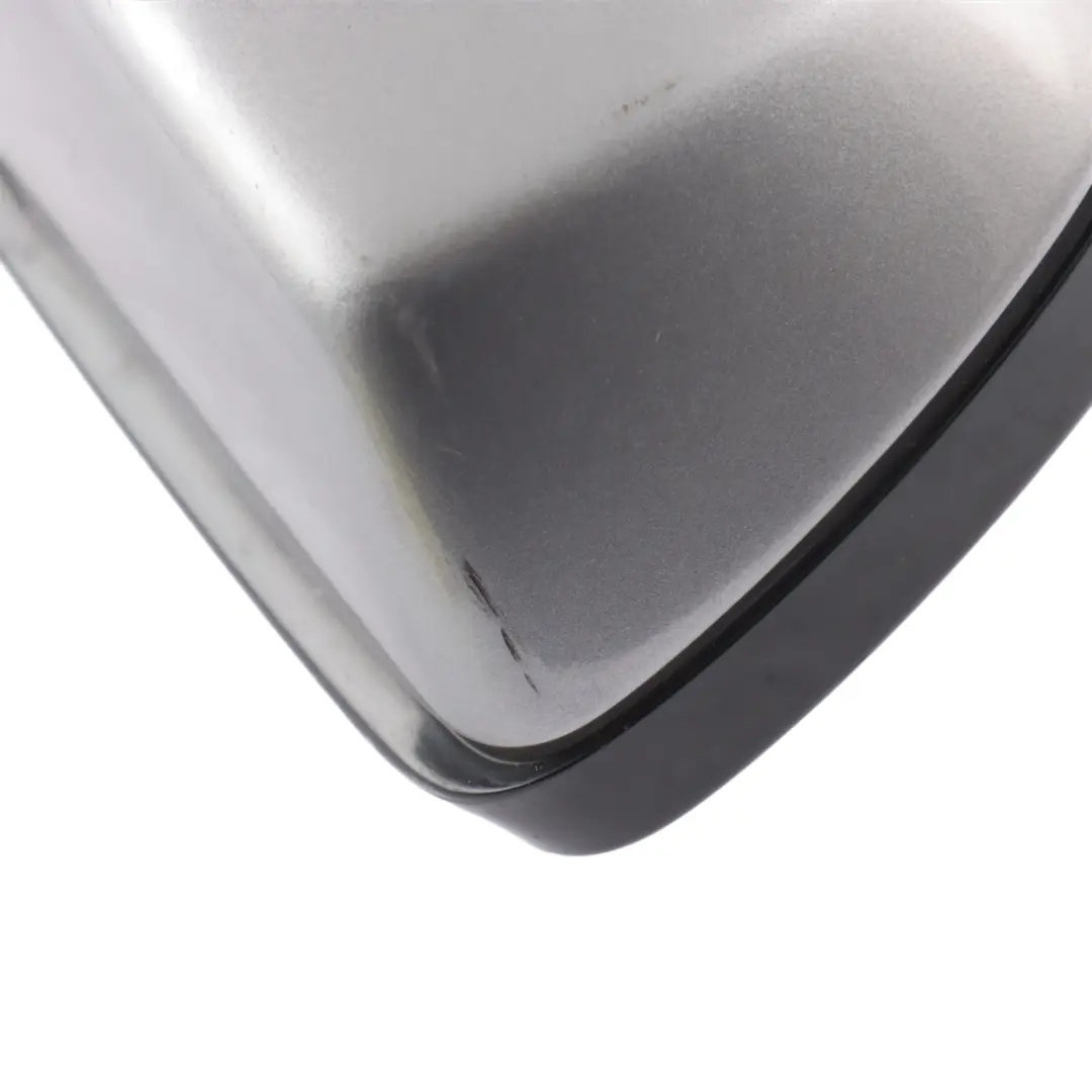 BMW E60 E61 LCI M Sport Left Wing Mirror N/S High Gloss Spacegrau Grey A52 - SKU RHD-7189635-SCG - Part number 7189635