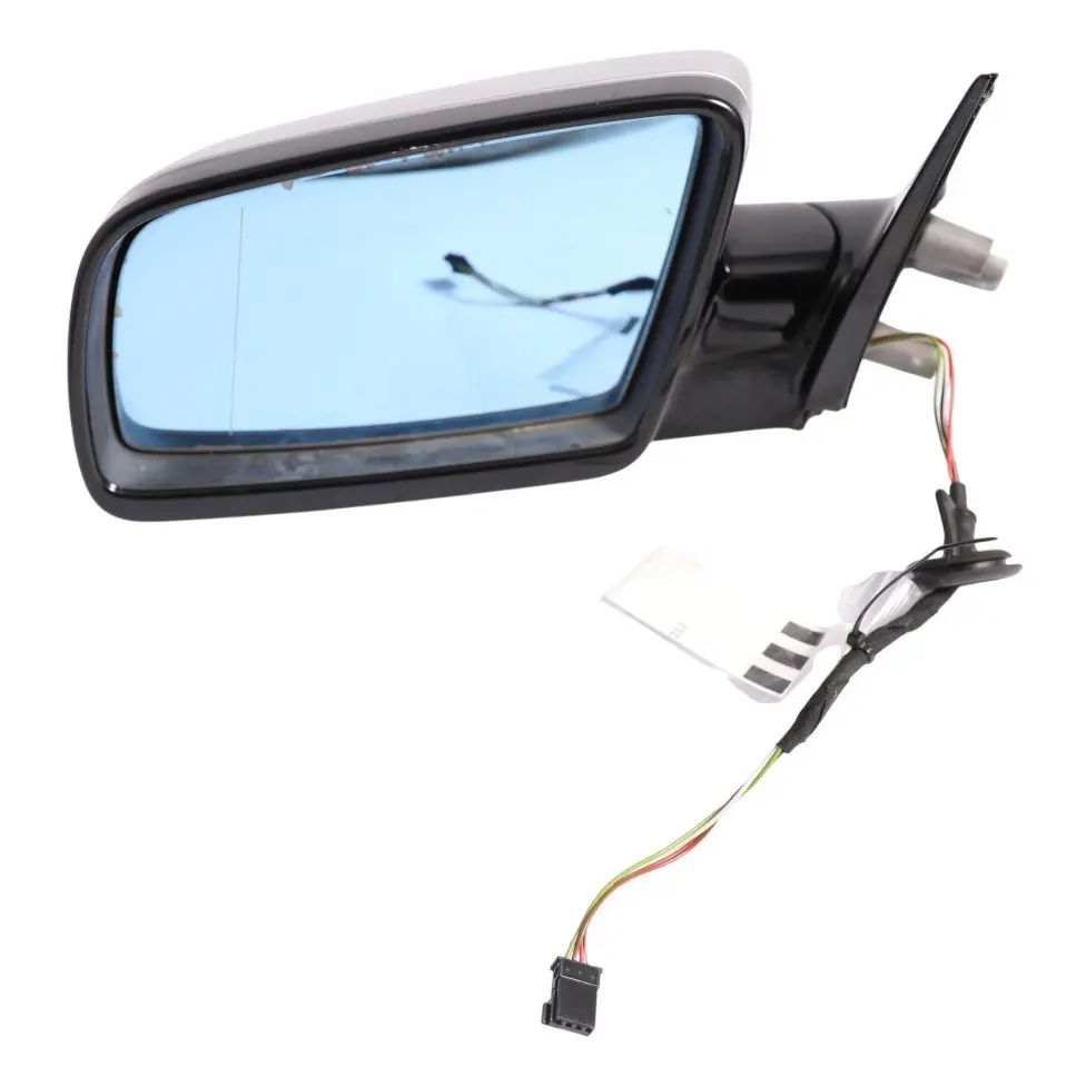 Wing Mirror BMW E60 E61 LCI M Sport Left N/S High Gloss Titan Silver - 354