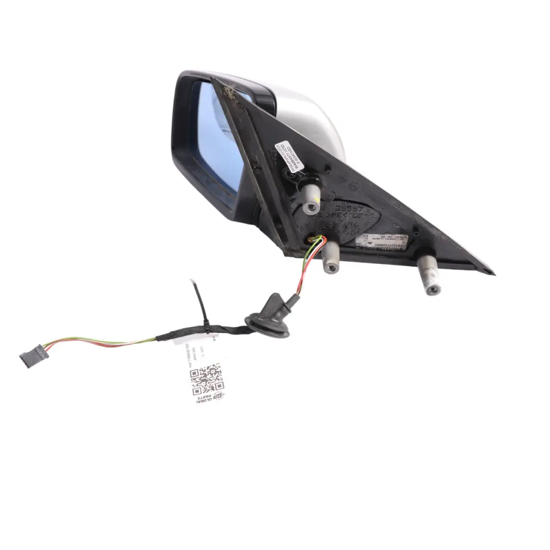  Wing Mirror BMW E60 E61 LCI M Sport Left N/S High Gloss Titan Silver - 354 - SKU RHD-7189635-TS1 - Part number 7189635